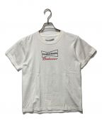 WASTED YOUTH×BUDWEISERウエステッド ユース×バドワイザー）の古着「プリントTシャツ」｜ホワイト