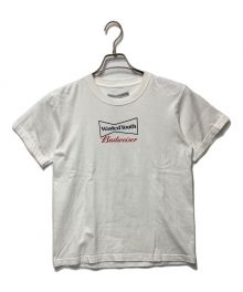 WASTED YOUTH×BUDWEISER（ウエステッド ユース×バドワイザー）の古着「プリントTシャツ」｜ホワイト