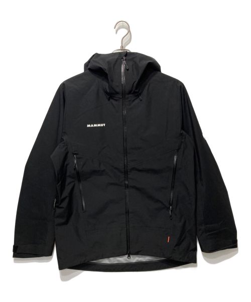 MAMMUT（マムート）MAMMUT (マムート) クレーター IV ハードシェル フーデッド ジャケット ブラック サイズ:ASIA Lの古着・服飾アイテム