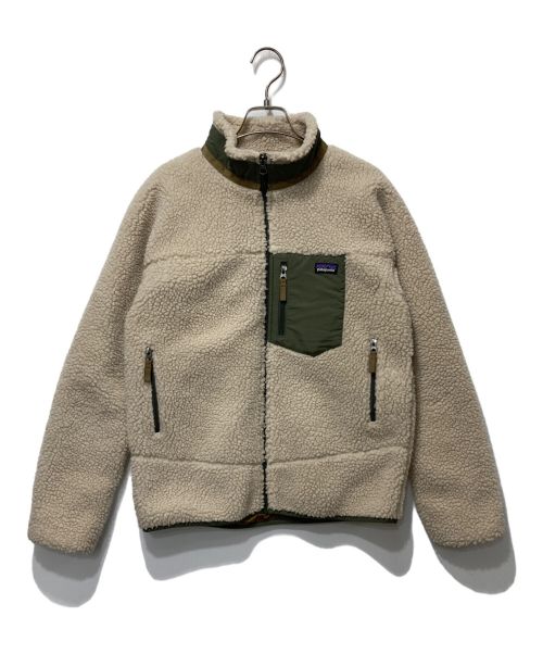 Patagonia（パタゴニア）Patagonia (パタゴニア) キッズ・レトロX・ジャケット ベージュ サイズ:XXL（キッズ）の古着・服飾アイテム