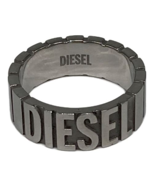 DIESEL（ディーゼル）DIESEL (ディーゼル) ロゴリング シルバー サイズ:10の古着・服飾アイテム