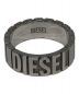 DIESEL（ディーゼル）の古着「ロゴリング」｜シルバー