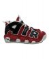 中古・古着 NIKE (ナイキ) AIR MORE UPTEMPO レッド サイズ:US 10.5/28.5cm：7000円