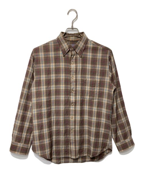 PENDLETON（ペンドルトン）PENDLETON (ペンドルトン) チェックシャツ ベージュ サイズ:Ｍの古着・服飾アイテム