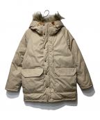 THE NORTHFACE PURPLELABELザ・ノースフェイス パープルレーベル）の古着「ダウンコート」｜ベージュ