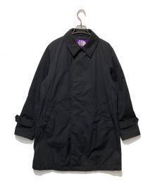 THE NORTHFACE PURPLELABEL（ザ・ノースフェイス パープルレーベル）の古着「クロスプリマアロフトステンカラーコート」｜ブラック