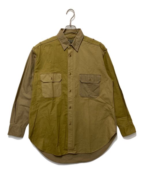 NIGEL CABOURN（ナイジェルケーボン）NIGEL CABOURN (ナイジェルケーボン) 1940sアーミーミックスシャツ ベージュ サイズ:48の古着・服飾アイテム