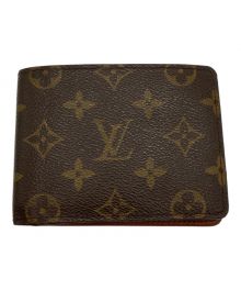 LOUIS VUITTON（ルイ ヴィトン）の古着「ポルトフォイユ ミュルティプル」｜ブラウン