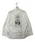 Y-3 (ワイスリー) バックプリントシャツ ホワイト サイズ:Ｍ：13000円