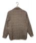 m's braque (エムズブラック) FULL LINING OPEN COLLAR SHIRT JACKET ブラウン サイズ:38：11000円