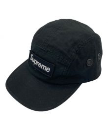 SUPREME（シュプリーム）の古着「ミリタリーキャンプキャップ」｜ブラック