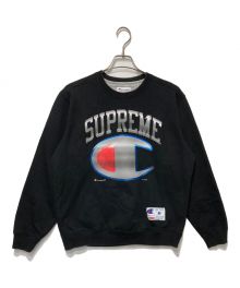 SUPREME×Champion（シュプリーム×チャンピオン）の古着「プリントスウェット」｜ブラック