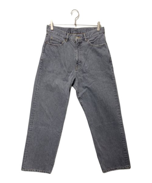 STEVEN ALAN（スティーブンアラン）STEVEN ALAN (スティーブンアラン) 13.5oz デニム 5ポケット バギー テーパード パンツ グレー サイズ:31の古着・服飾アイテム