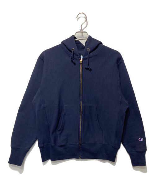 Champion（チャンピオン）Champion (チャンピオン) リバースウィーブジップパーカー ネイビー サイズ:XLの古着・服飾アイテム