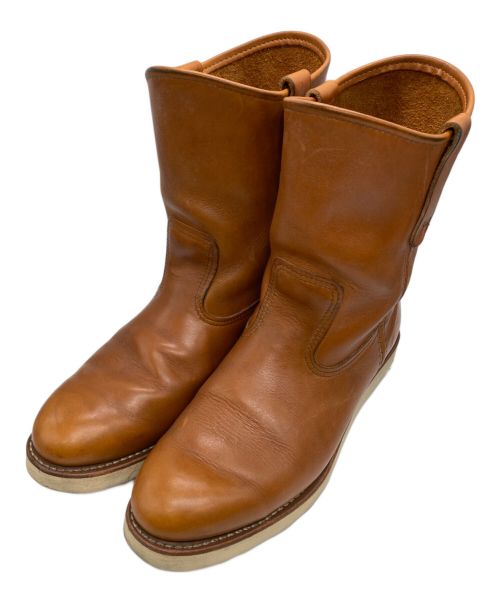 RED WING（レッドウィング）RED WING (レッドウィング) ペコスブーツ ブラウン サイズ:USA9 1/2    CM27.5　Eの古着・服飾アイテム