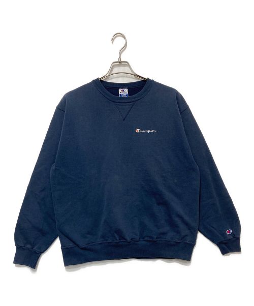 Champion（チャンピオン）Champion (チャンピオン) 90`Sクルーネックスウェット ネイビー サイズ:XLの古着・服飾アイテム