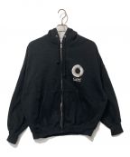 COOTIE PRODUCTIONSクーティープロダクツ）の古着「Open End Yarn Heavy Oz Sweat Zip Hoodie」｜ブラック