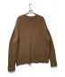 JOHN LAWRENCE SULLIVAN (ジョン ローレンス サリバン) FRONT SIDE BUTTONED CN SWEATER ブラウン サイズ:S：13000円