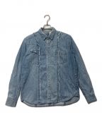 sacaiサカイ）の古着「SWITCHED DENIM SHIRTS」｜インディゴ