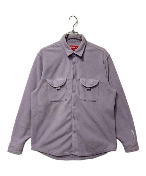 SUPREME（シュプリーム）SUPREME (シュプリーム) Polartec Shirt パープル サイズ:Lの古着・服飾アイテム