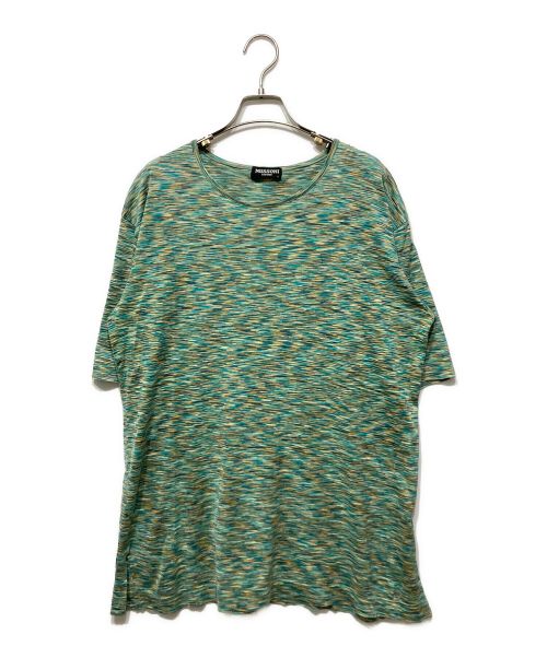 missoni（ミッソーニ）missoni (ミッソーニ) 総柄カットソー グリーン サイズ:Lの古着・服飾アイテム