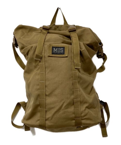 MIS（エムアイエス）MIS (エムアイエス) ROLL UP BACKPACK ベージュの古着・服飾アイテム