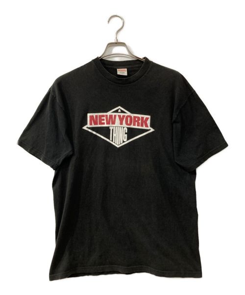 SUPREME（シュプリーム）SUPREME (シュプリーム) ANYTHING (エニシング) 05SS New York Thing Tee ブラック サイズ:Lの古着・服飾アイテム