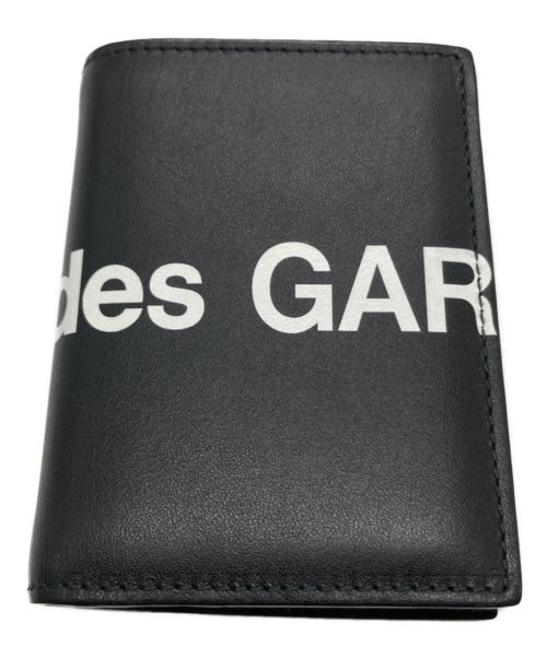 COMME des GARCONS（コムデギャルソン）COMME des GARCONS (コムデギャルソン) HUGE LOGO WALLET ブラックの古着・服飾アイテム