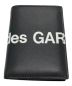 COMME des GARCONS（コムデギャルソン）の古着「HUGE LOGO WALLET」｜ブラック