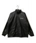 F.C.R.B.（エフシーアールビー）の古着「SYNTHETIC LEATHER BLOUSON」｜ブラック