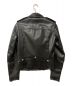 Saint Laurent Paris (サンローランパリ) 13AW クラシックモーターサイクルライダースレザージャケット ブラック サイズ:46：248000円