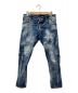 DSQUARED2（ディースクエアード）の古着「TIDY BIKER JEAN」｜ブルー