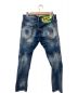 DSQUARED2 (ディースクエアード) TIDY BIKER JEAN ブルー サイズ:48：34000円