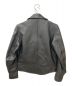 63LEATHER (ロクサンレザーズ) ライダースジャケット ブラック サイズ:L：14800円