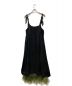 TOGA PULLA (トーガ プルラ) Silk feather dress ブラック サイズ:36：17000円