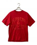 SUPREMEシュプリーム）の古着「EAST WEST S/S TOP」｜レッド