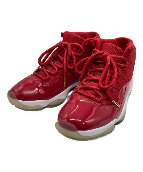 NIKE（ナイキ）NIKE (ナイキ) AIR JORDAN 11 RETRO WIN LIKE 96 レッド サイズ:25の古着・服飾アイテム