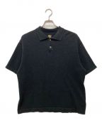 BATONERバトナ―）の古着「SWEDISH PIQUE SHORT SLEEVE POLO」｜ブラック