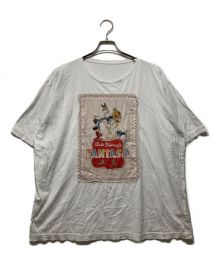 Porter Classic×DISNEY（ポータークラシック×ディズニー）の古着「BANDANA T-SHIRT」｜ホワイト