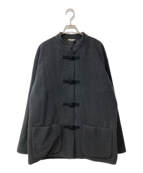 AURALEE（オーラリー）AURALEE (オーラリー) CASHMERE WOOL MOSSER CHINA BLOUSON グレー サイズ:5の古着・服飾アイテム