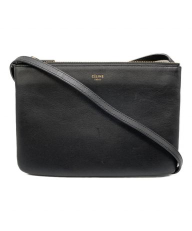 中古・古着通販】CELINE (セリーヌ) トリオスモールレザーショルダー