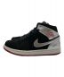 NIKE (ナイキ) AIR JORDAN 1 MID ブラック サイズ:25.5：9800円