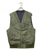 MONKEY TIMEモンキータイム）の古着「PDD FLIGHT VEST/ベスト」｜カーキ