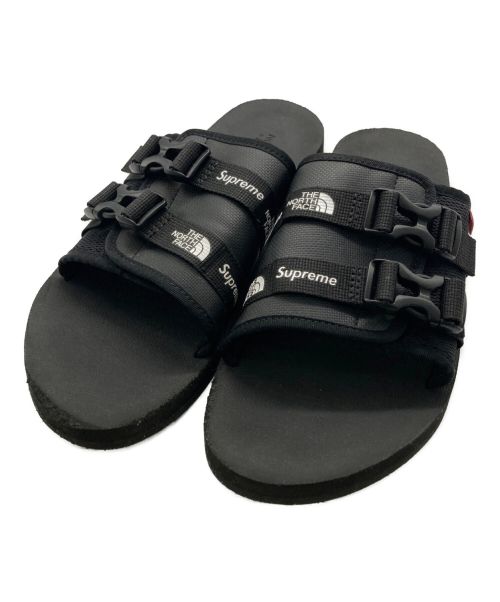 SUPREME（シュプリーム）SUPREME (シュプリーム) THE NORTH FACE (ザ ノース フェイス) 22SS TREKKING BASE CAMP SLIDE ブラック サイズ:28cmの古着・服飾アイテム