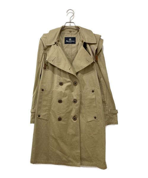 Aquascutum（アクアスキュータム）Aquascutum (アクアスキュータム) トレンチコート ベージュ サイズ:36の古着・服飾アイテム