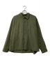 Porter Classic（ポータークラシック）の古着「SUPER NYLON STRETCH MILITARY SHIRT」｜グリーン