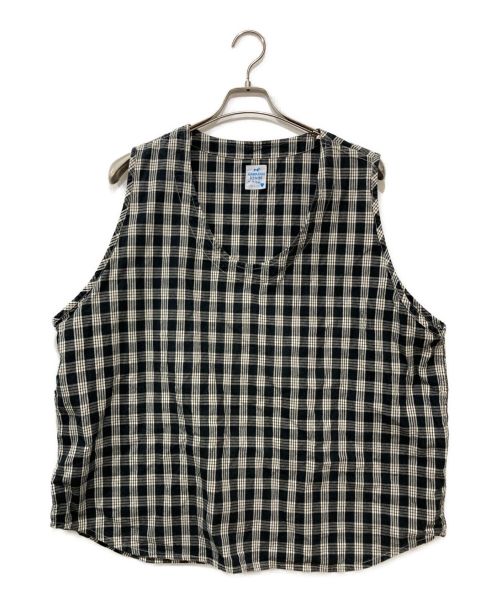 Porter Classic（ポータークラシック）Porter Classic (ポータークラシック) PALAKA PULLOVER VEST ブラック サイズ:3の古着・服飾アイテム