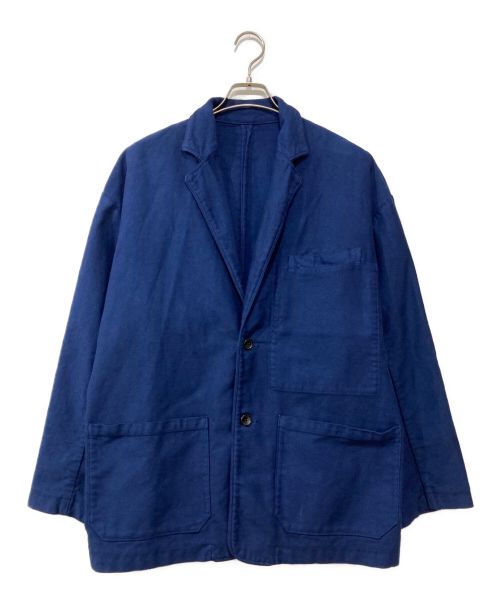 Porter Classic（ポータークラシック）Porter Classic (ポータークラシック) MOLESKIN CLASSIC JACKET ネイビー サイズ:Lの古着・服飾アイテム