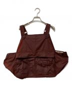 BROWN by 2-tacs×the British Millerainブラウンバイツータックス×ザ ブリティッシュ ミラレイン）の古着「seed it vest」｜レッド