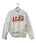 DSQUARED2（ディースクエアード）の古着「ICON FOREVER Sweatshirt」｜ホワイト